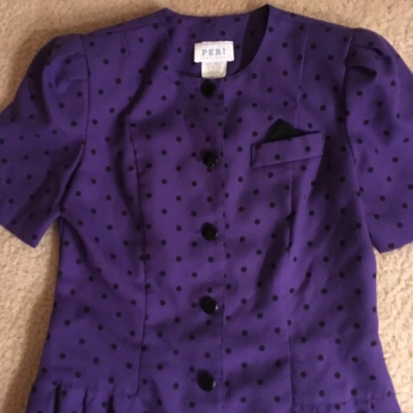 Peri Petites Polka Dot Dress - Picture 3 of 8